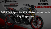 2025 TVS Apache RTR 160 Launched with Key Upgrades