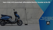 Hero Vida VX2 Launched: Affordable Electric Scooter